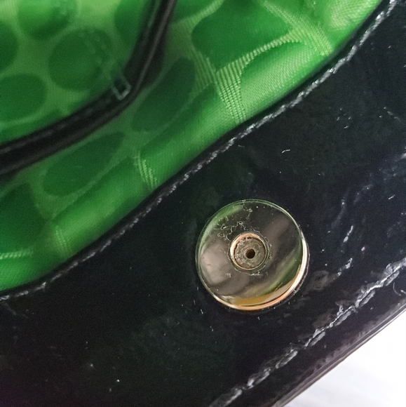 Kate Spade Quilted and Patent Leather Satchel - Picture 7 of 9